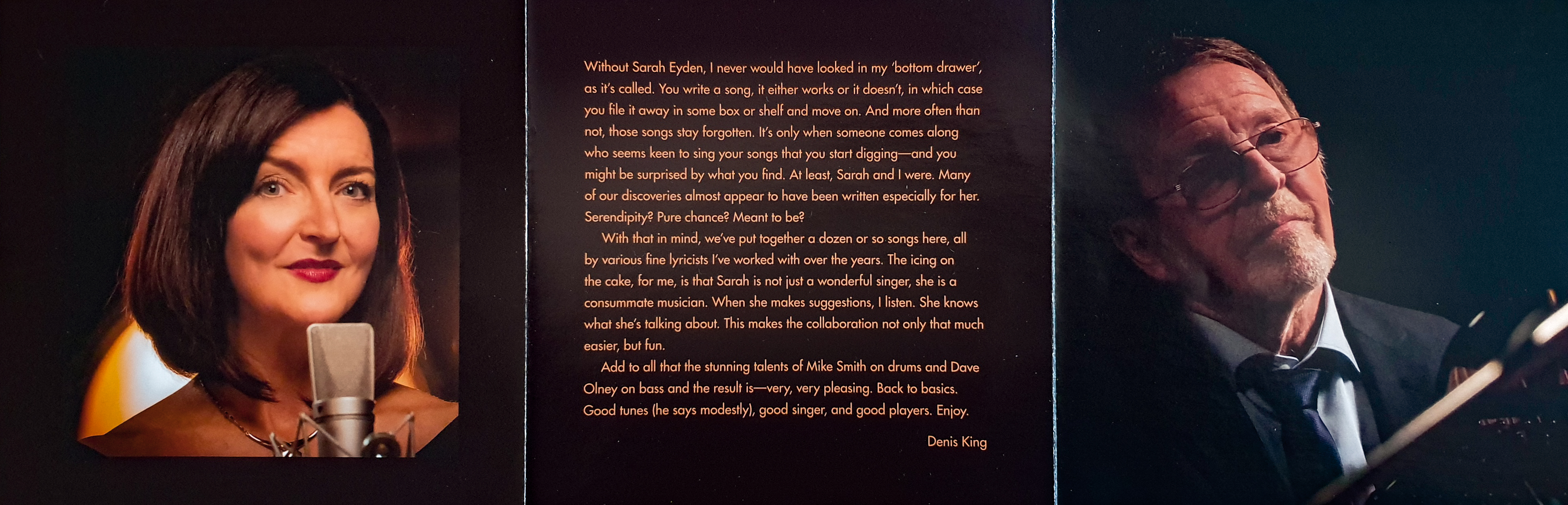 Sarah Eyden & Denis King - Love Is In The Room album art
